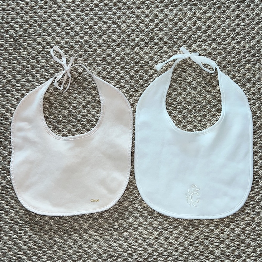 Chloe Bibs 9 month & 18 month (Set of Two)